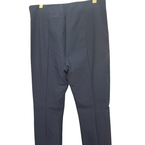 Vince Navy Pants L – High Rise, Straight Leg, Elevated Basic, EUC - Picture 3 of 6